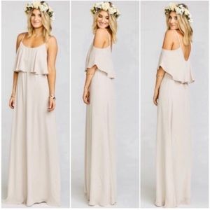 Show Me Your MuMu Caitlin Ruffle Maxi sz medium